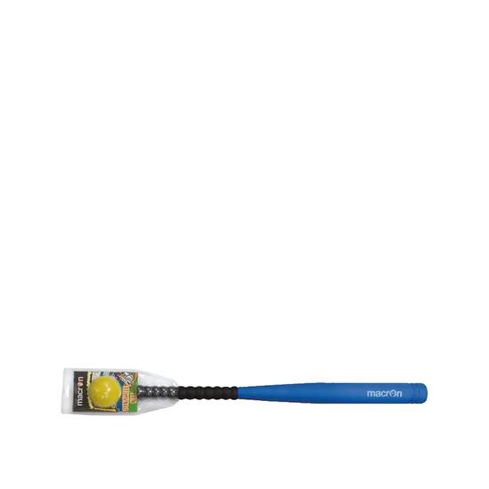 Kit de baseball Macron Dynamite avec batte en bois et balle en cuir synthétique