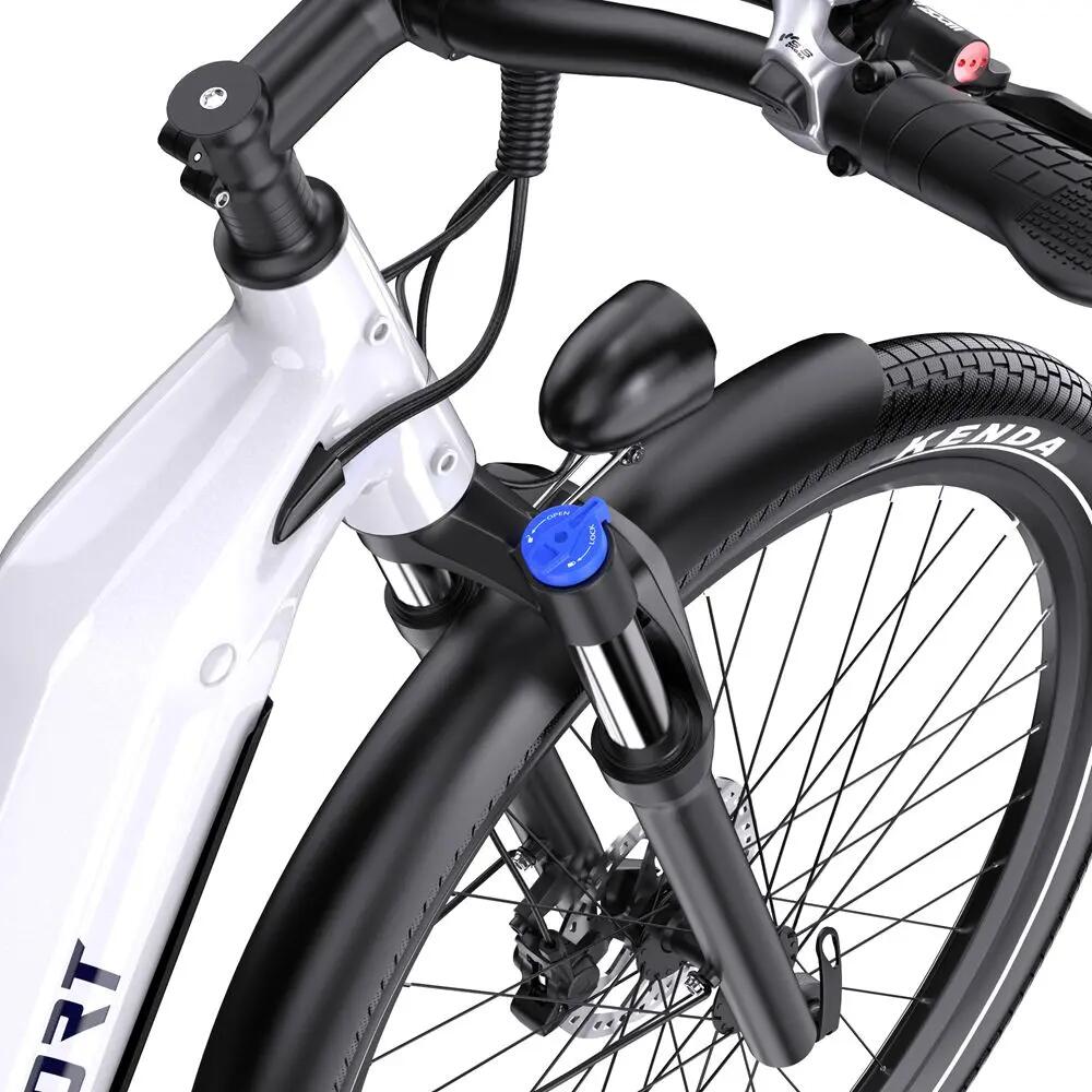 Bicicletta elettrica Onesport WT05 con pneumatici da 27,5", motore da 250 W, bat 14/15