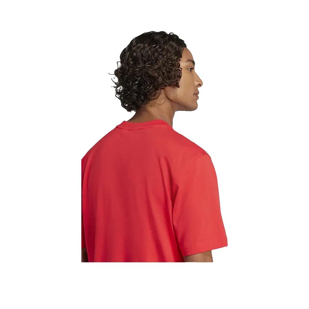 T-shirt Adidas Essentials Linear Imprimé Col rond Manches courtes 100% coton 6/6