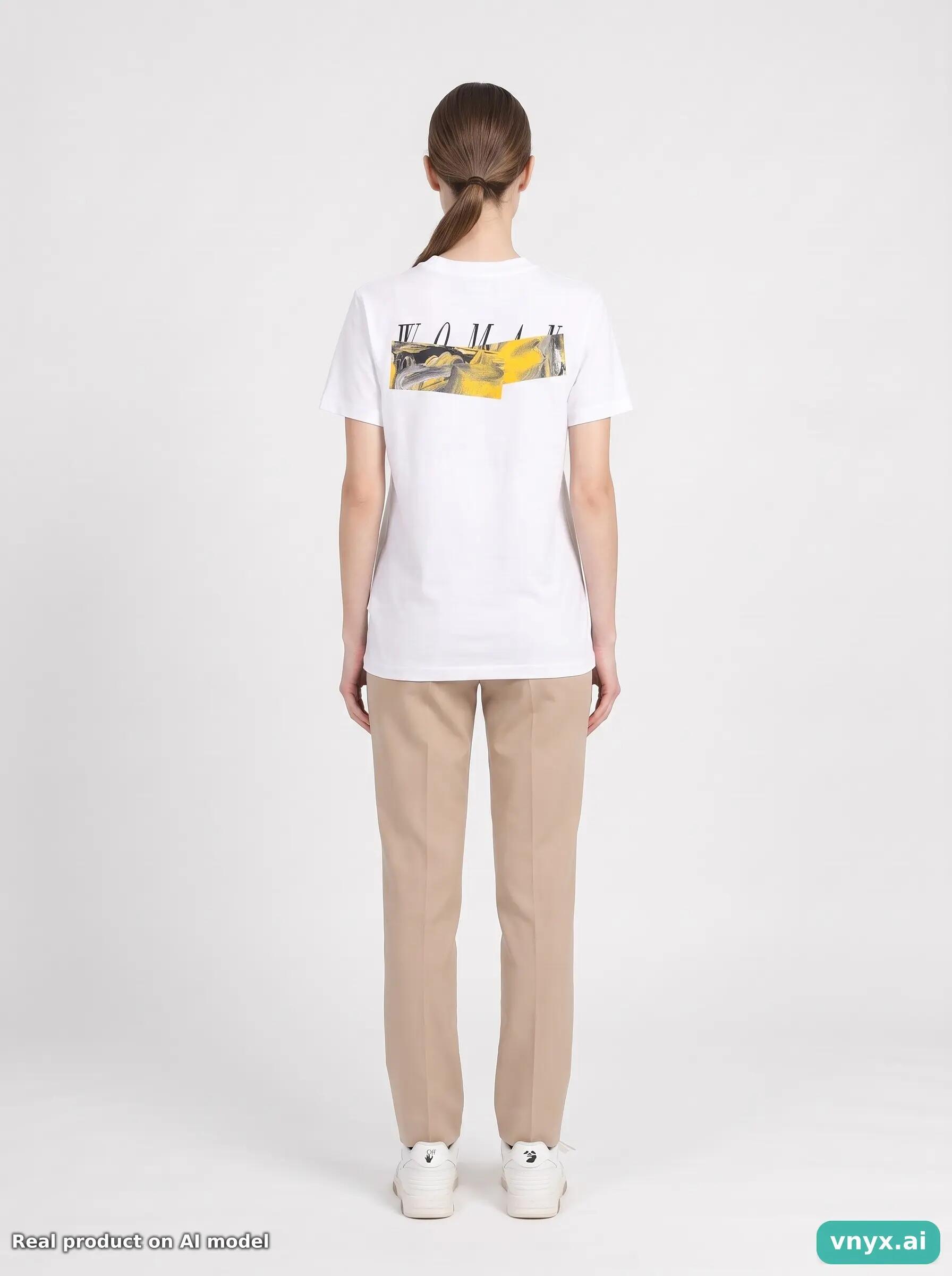 Second Life - Off-White Women's White T-Shirt Size S 4/5