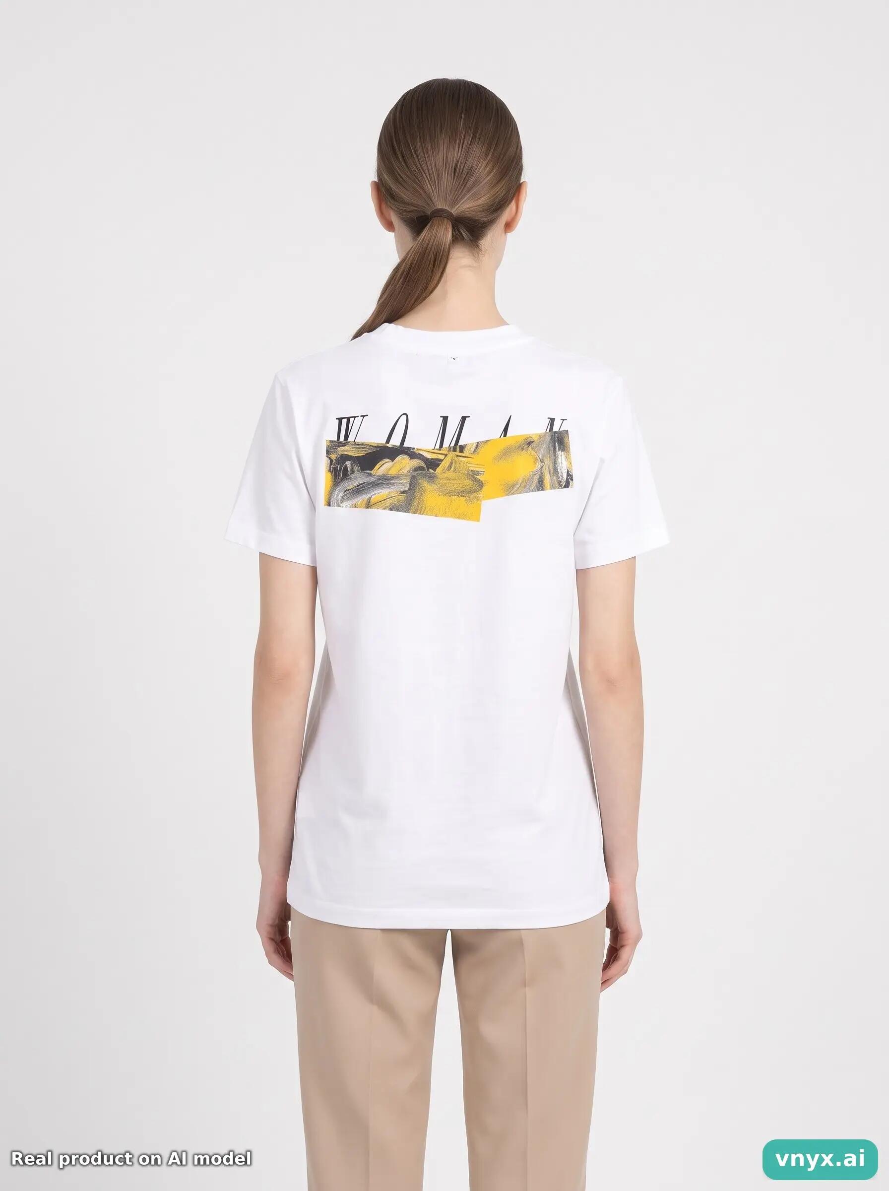 Second Life - Off-White Women's White T-Shirt Size S 2/5