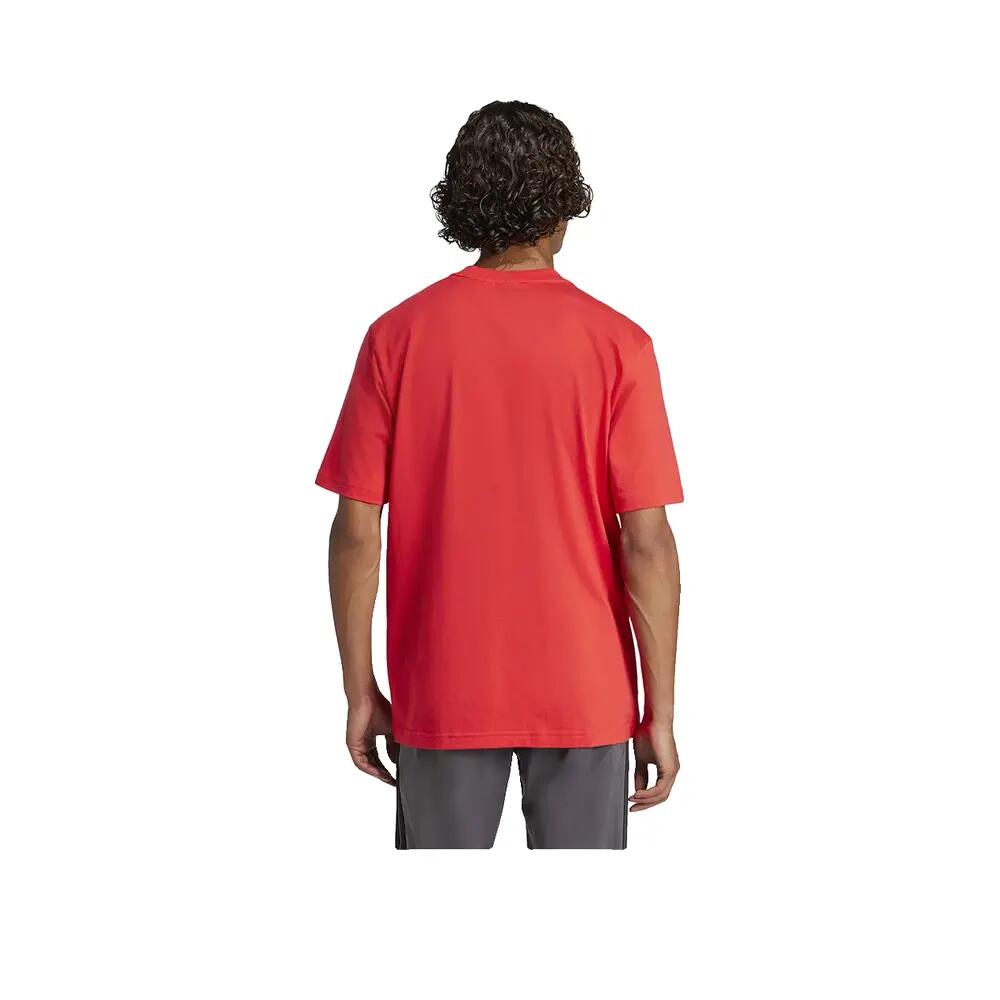 T-shirt Adidas Essentials Linear Imprimé Col rond Manches courtes 100% coton 2/6