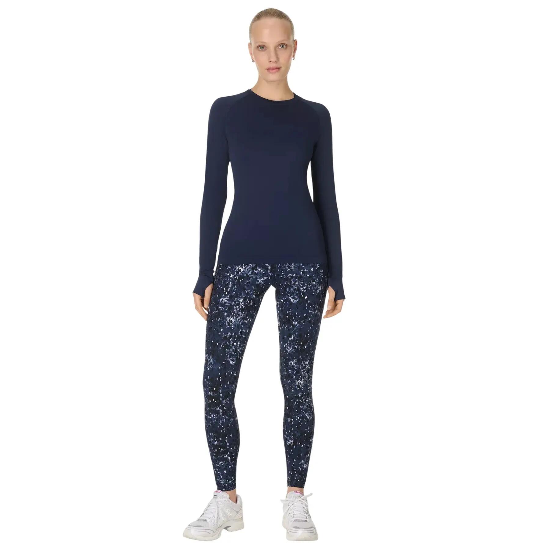 Legging Yoga Motif/style Carapace De Tortue ULTIMATE Femme (Bleu Nuit) 1/6
