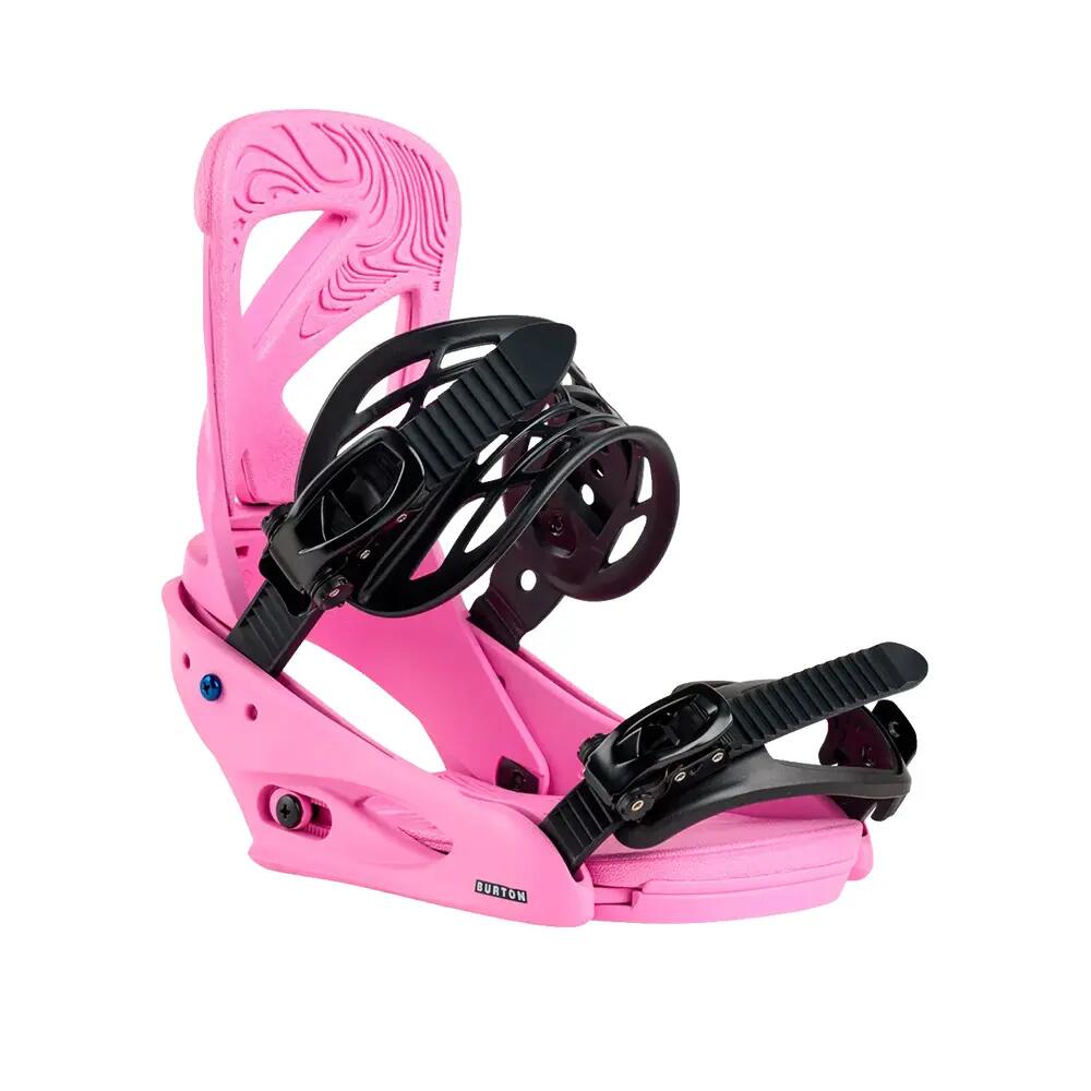 Bindings de snowboard Burton Scribe Re:Flex Rosa 2/6