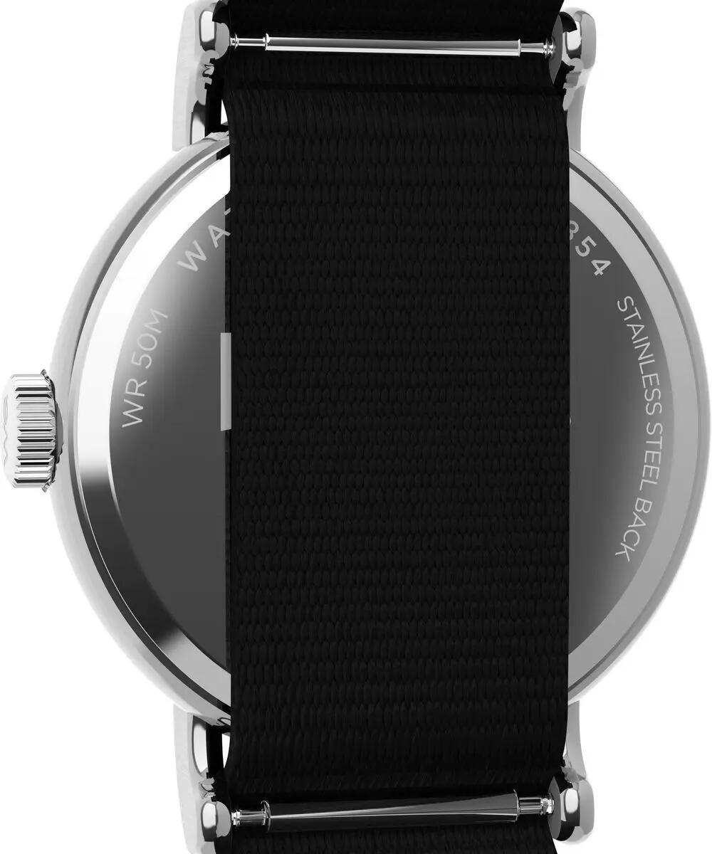 Timex Analogique Montre Noir/Noir TW2Y46400 4/6