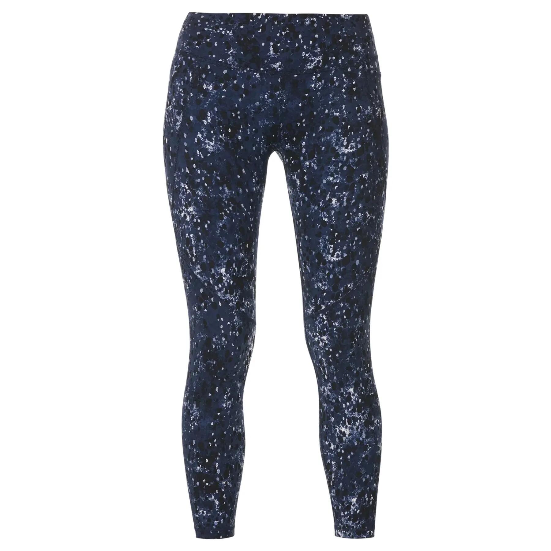 Legging Yoga Motif/style Carapace De Tortue ULTIMATE Femme (Bleu Nuit) 2/6