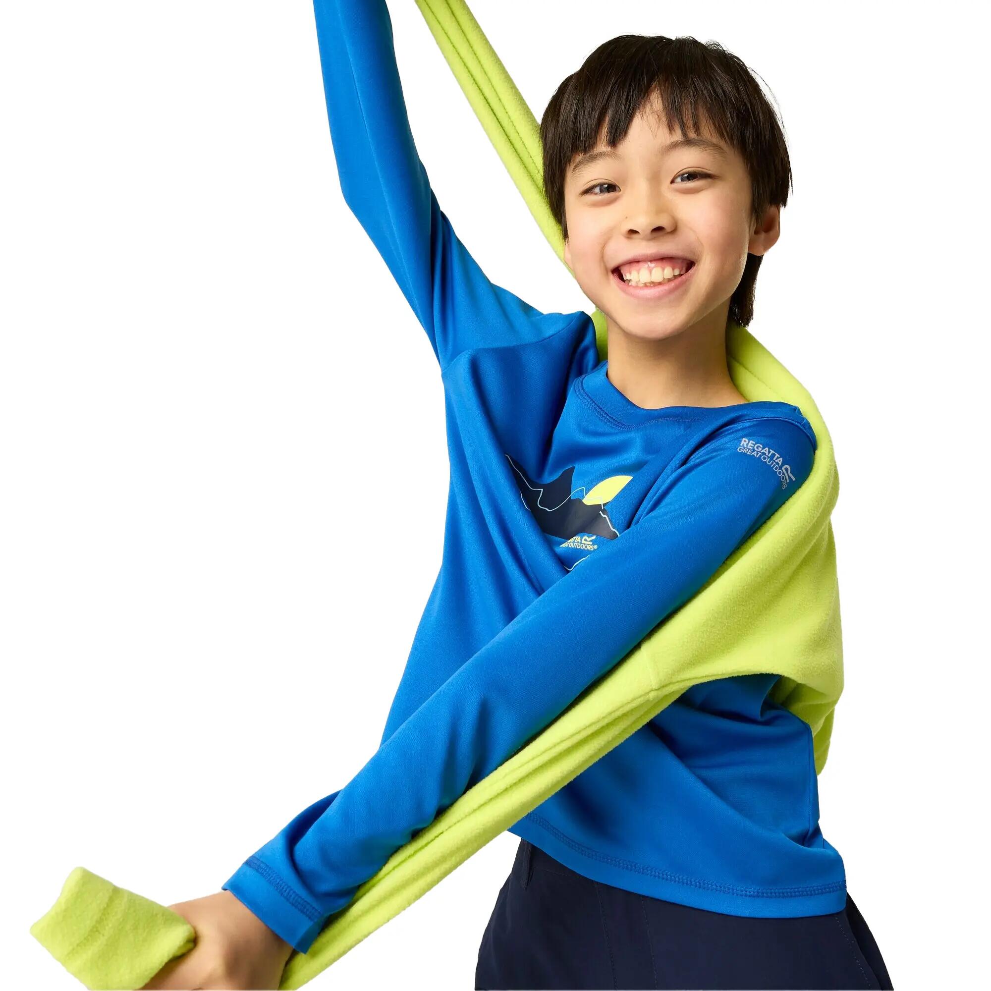 KinderTshirt met lange mouwen met afbeelding van de Alvaradoberg (Olympisch 7/7