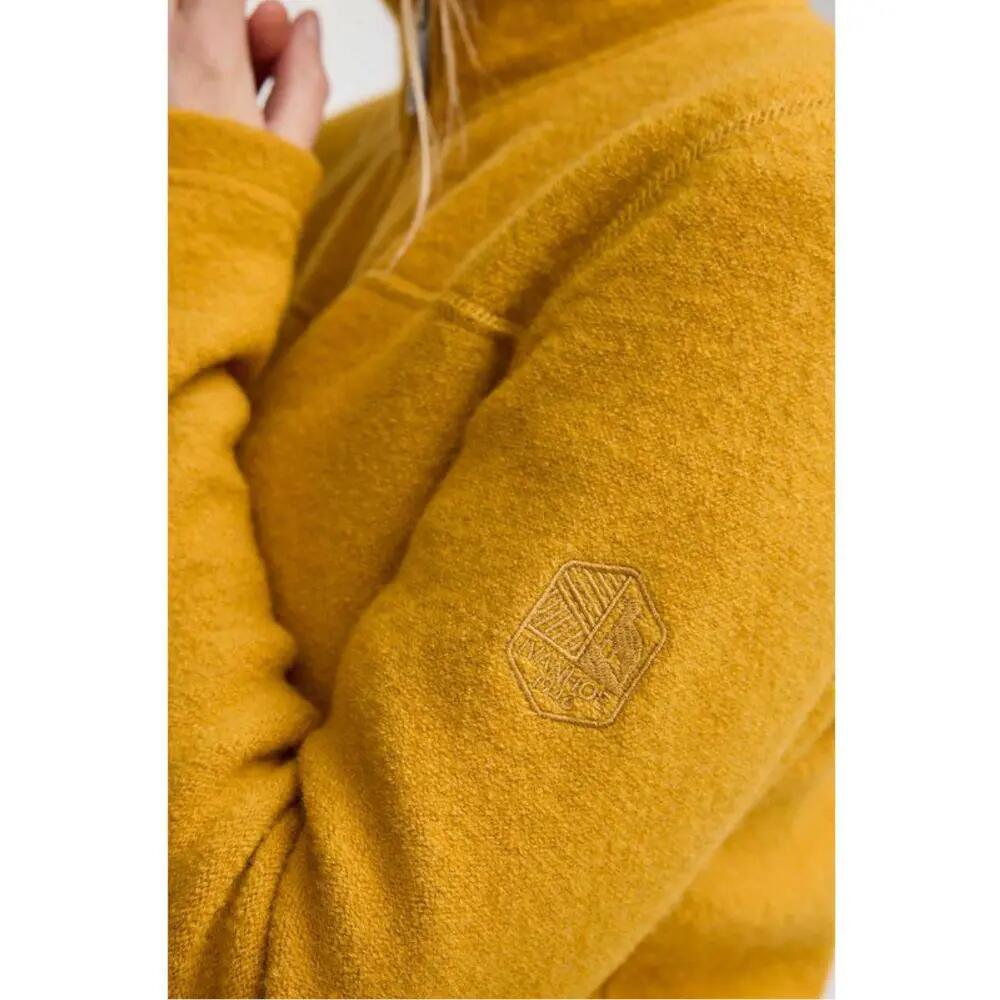 Gilet zippé en laine pour femme Beata - Jaune 2/5
