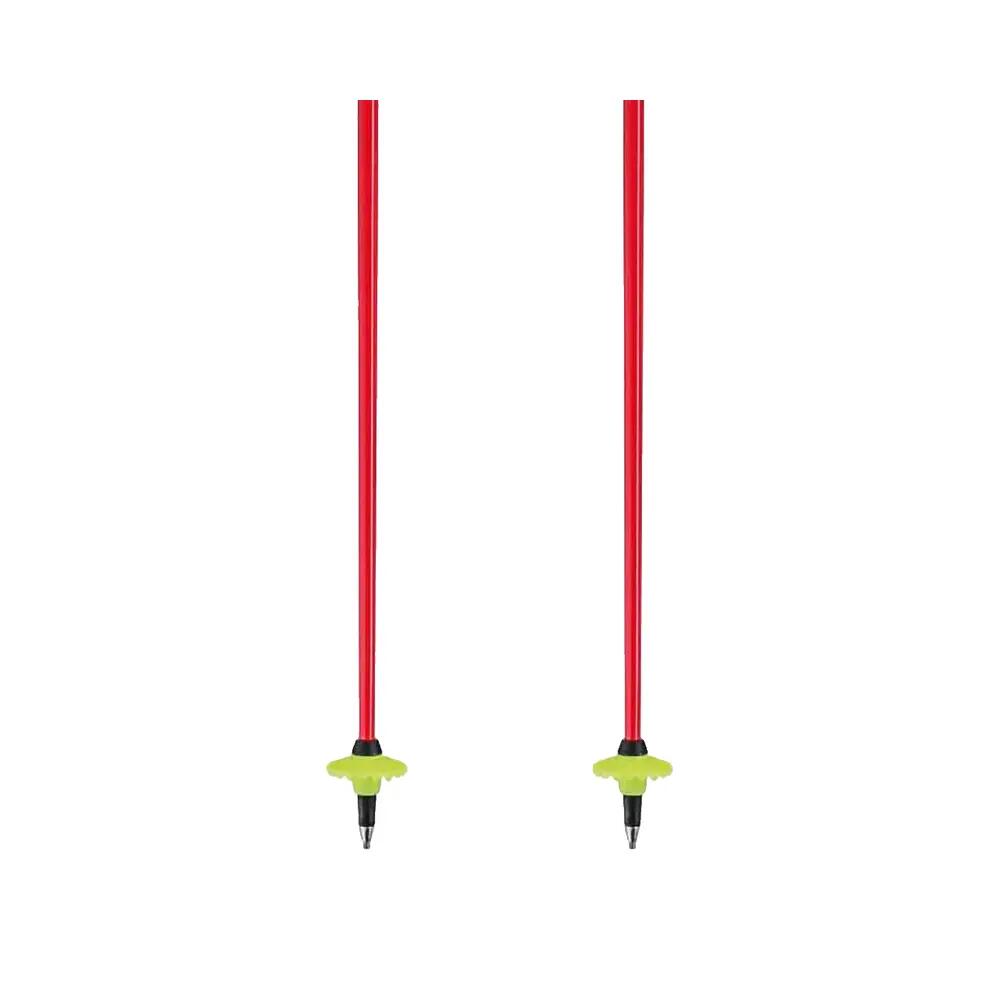 Bâton de ski Leki Venom SL 3D Rouge/Noir/Jaune Néon 4/5