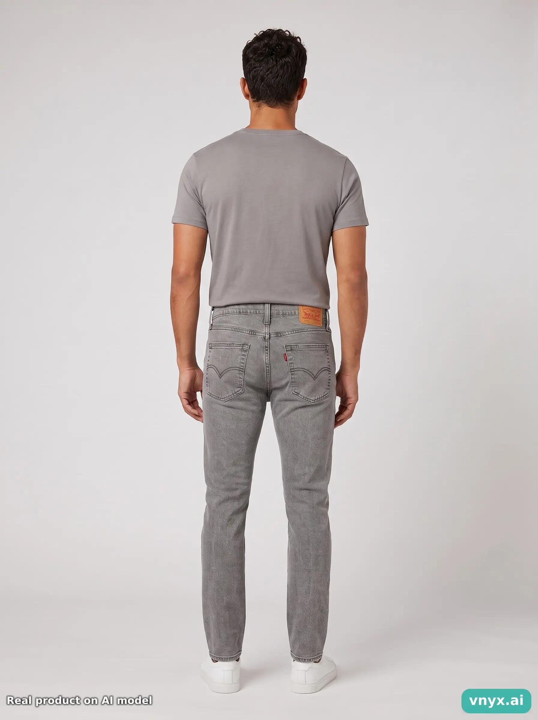Second Life - Vintage Levi Strauss & Co. Grey Jeans Men 29 L32 4/5