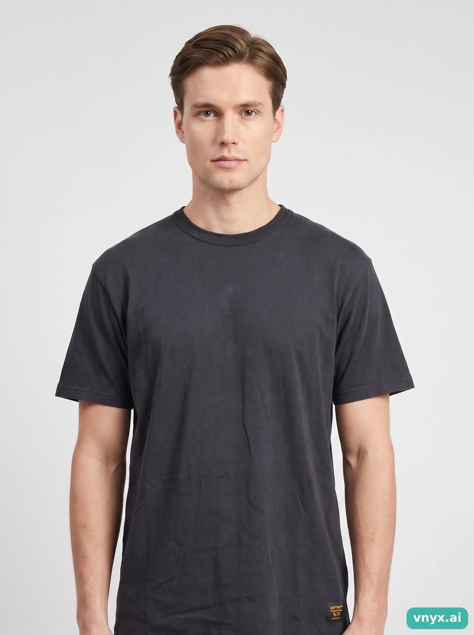 Second Life - Carhartt Black T-Shirt Men 5/5
