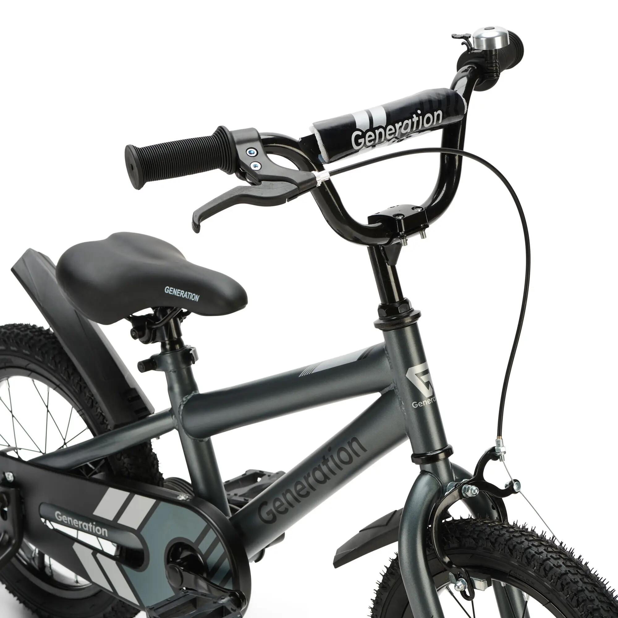 Generation Sport 14 Pouces Gris – Vélo Enfant – 3 à 5 Ans 4/4