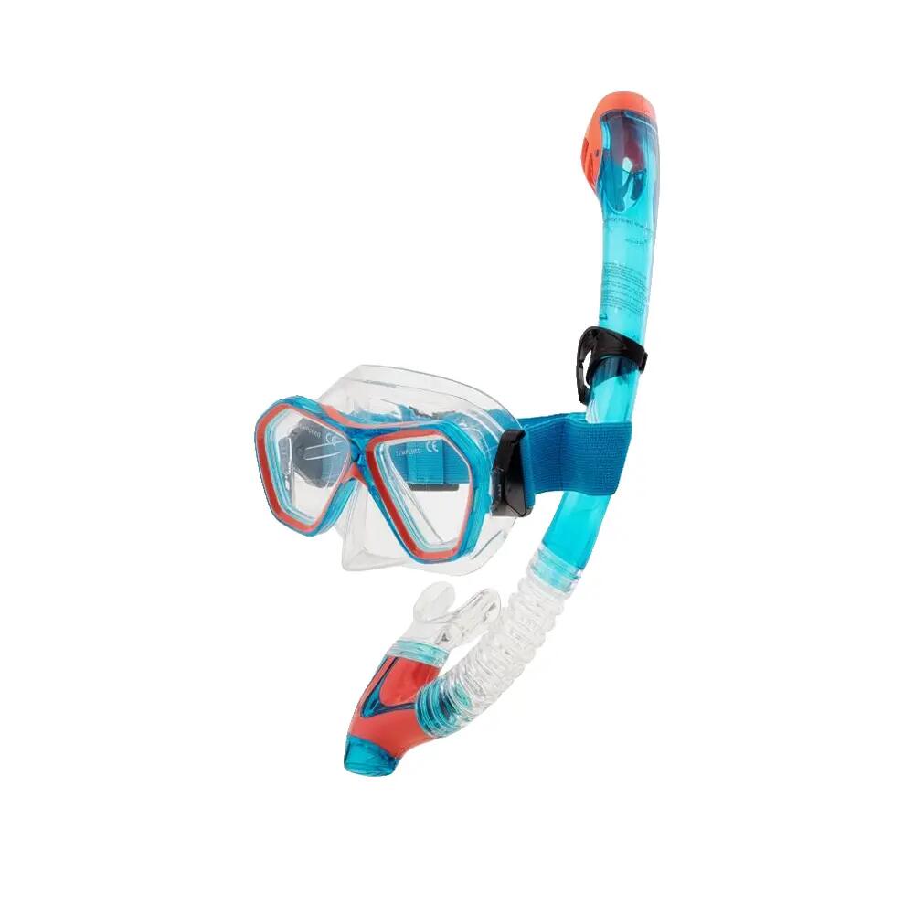 Masque Et Tuba FISHER Enfant (Bleu) Taille unique 6/7