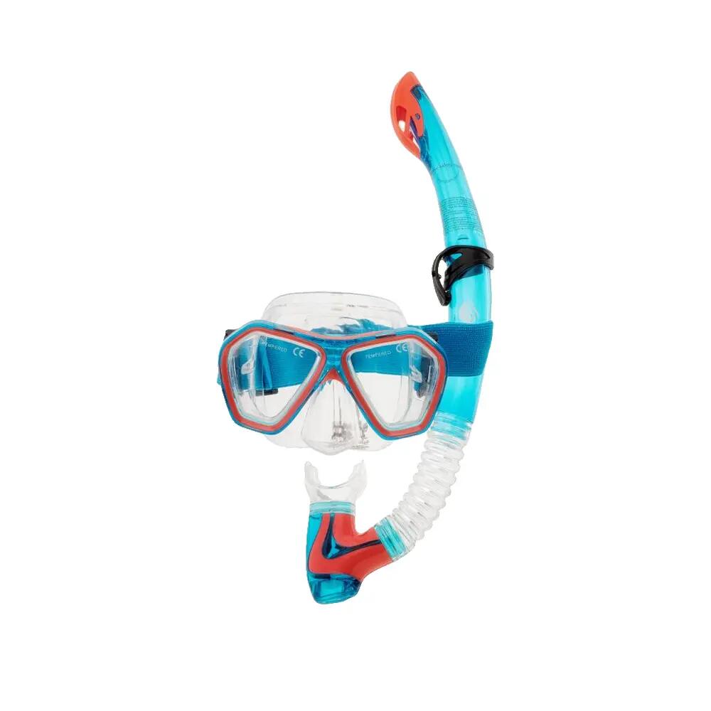 Masque Et Tuba FISHER Enfant (Bleu) Taille unique 5/7