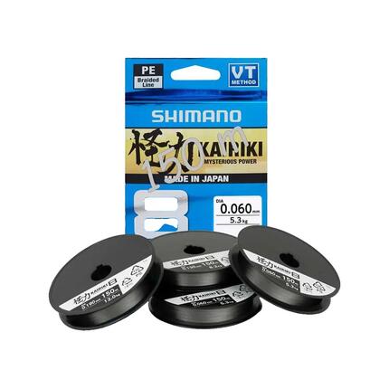 Spleciona żyłka wędkarska Shimano Kairiki 8 150m 0.20mm/17.1kg