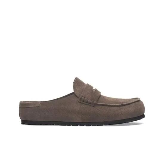 Zoccoli Donna Birkenstock Naples Wrapped Leve Marrone