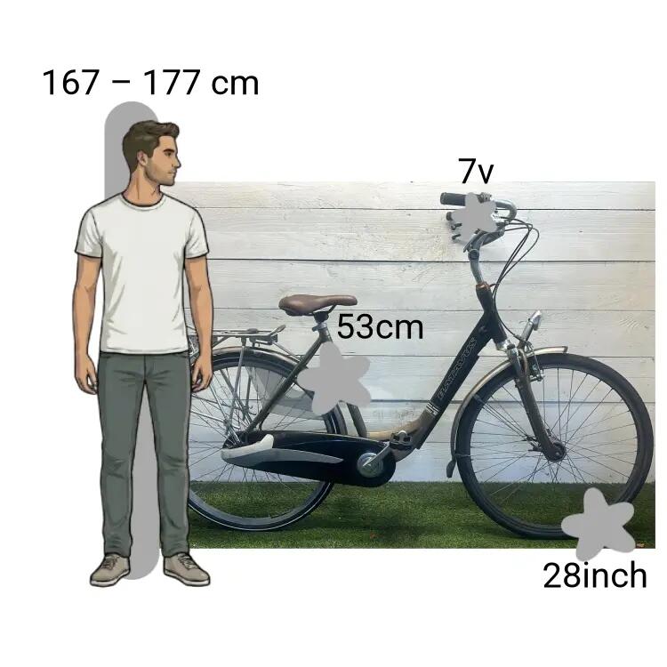 Gebraucht Batavus Intermezzo Lage Instap 2/4