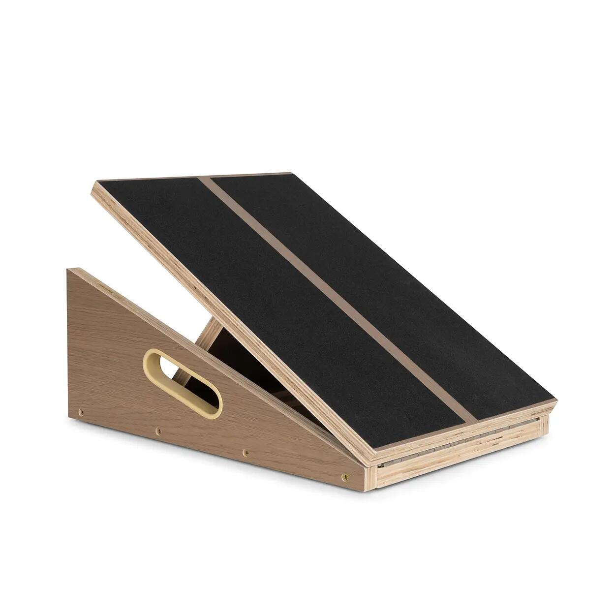 Slant Board Deluxe - Stretch Board - 5 Standen 15°-35° - Massief Hout 2/5