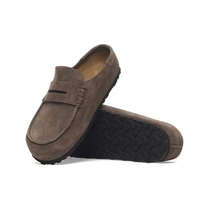 Clogs Damen Birkenstock Naples Wrapped Leve Braun 5/7
