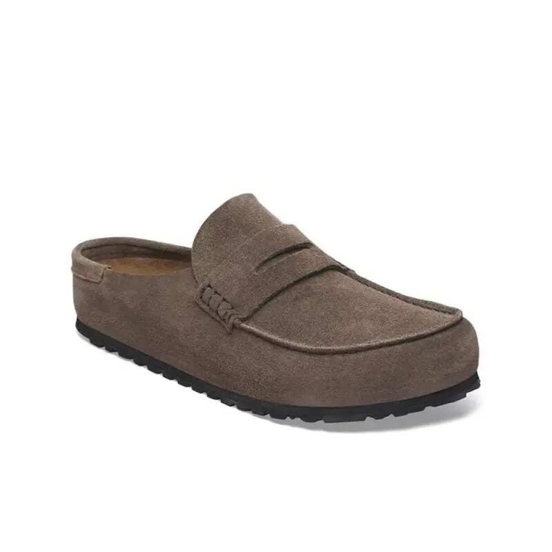Clogs Damen Birkenstock Naples Wrapped Leve Braun 4/7