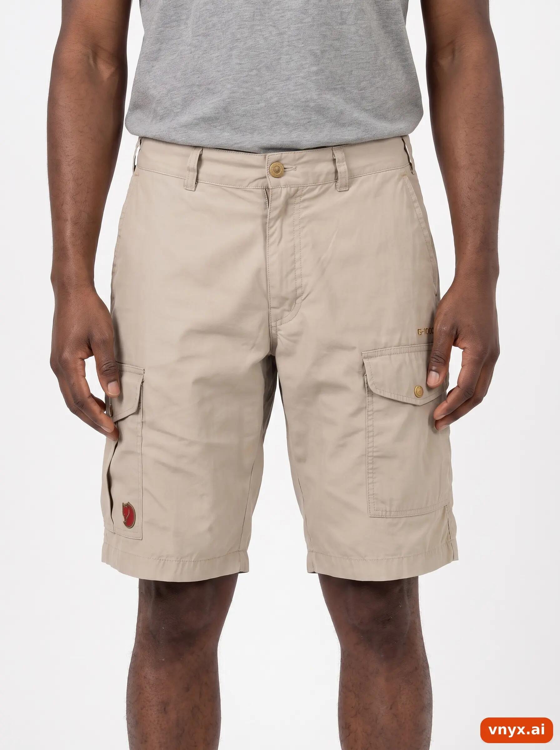 Second Life - Vintage Fjällräven Tan Cargo Shorts Men W32 5/5