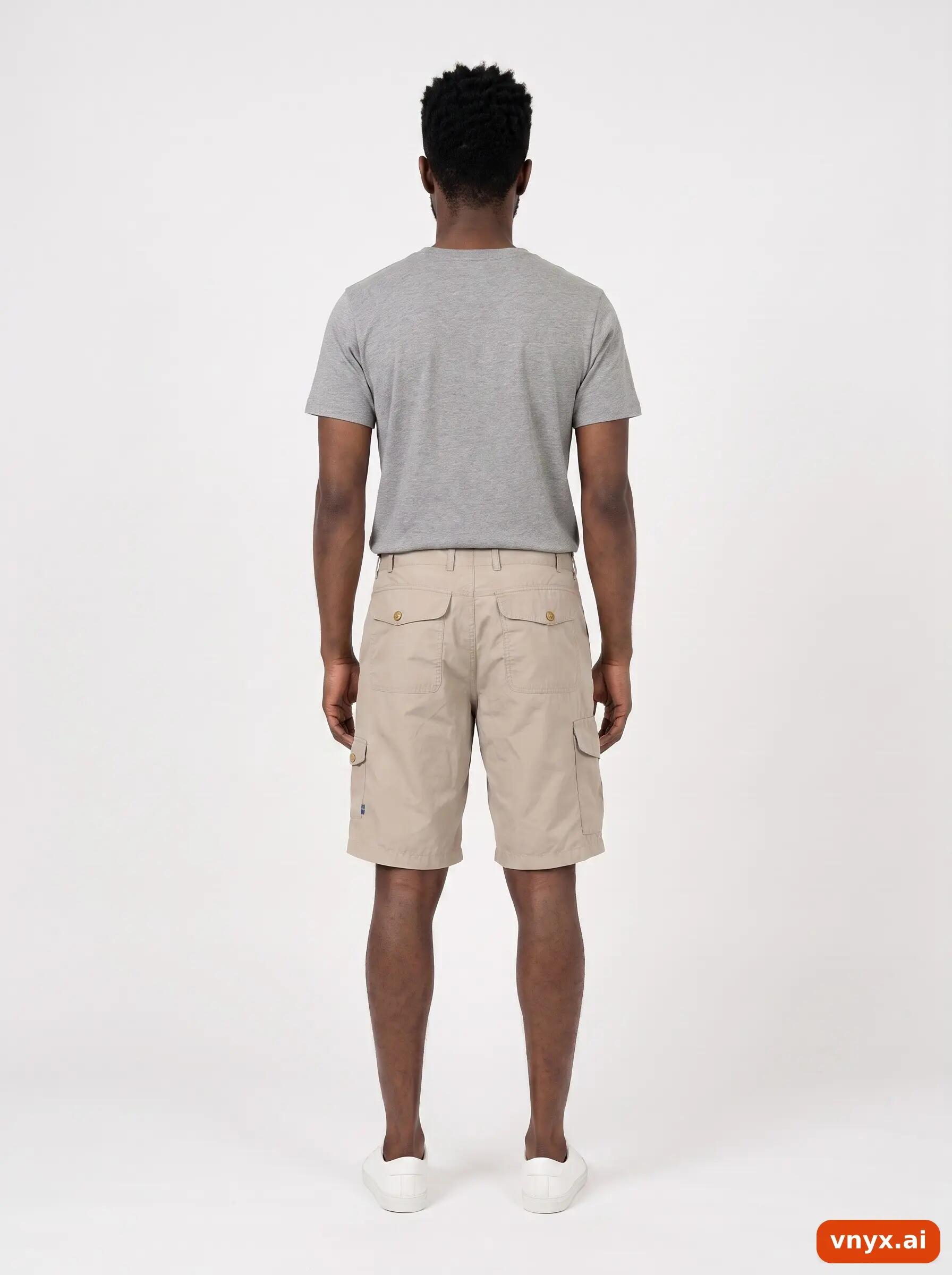 Second Life - Vintage Fjällräven Tan Cargo Shorts Men W32 4/5