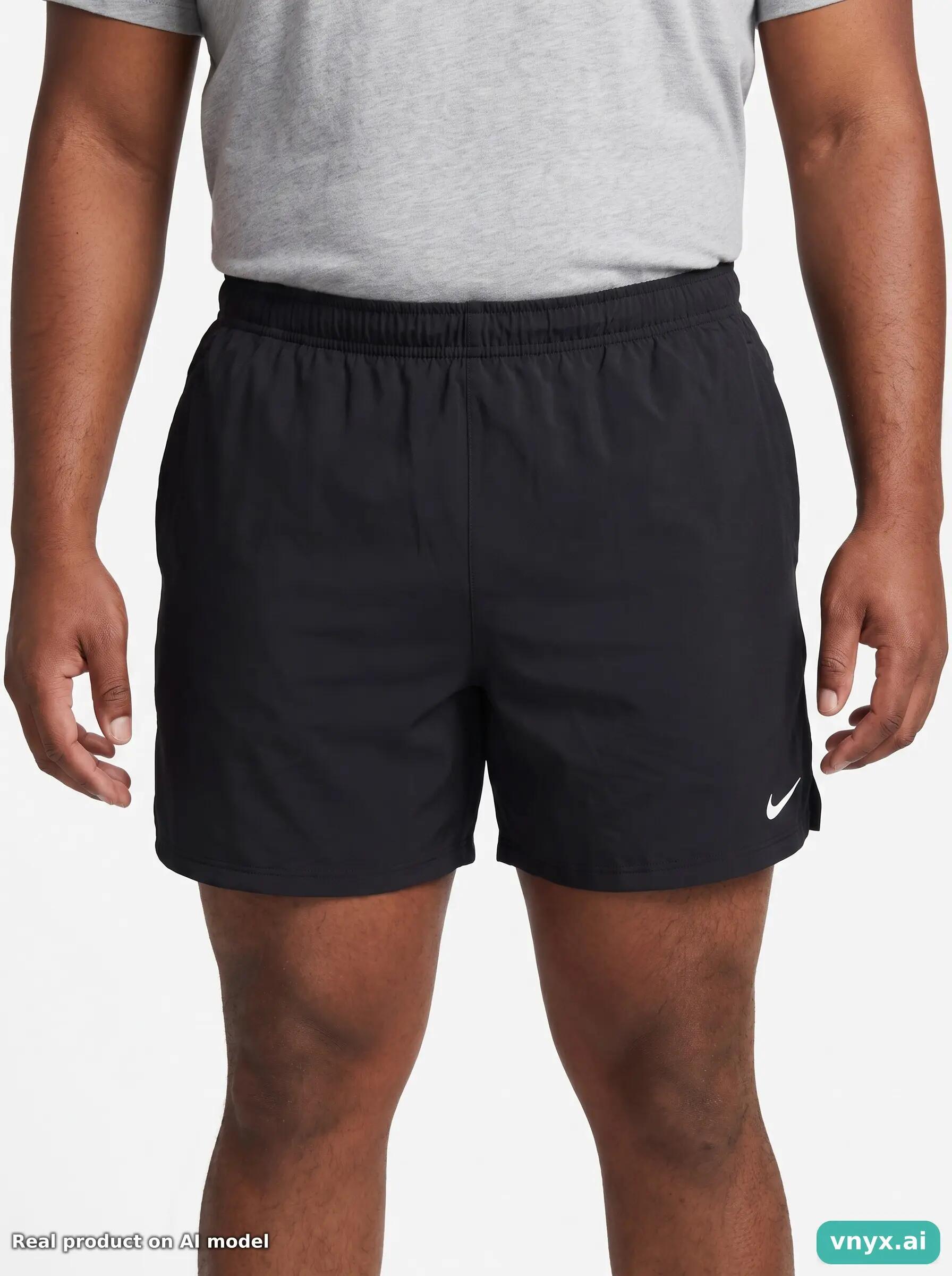 Second Life - Vintage Nike Dark Black Shorts Men L 4/4