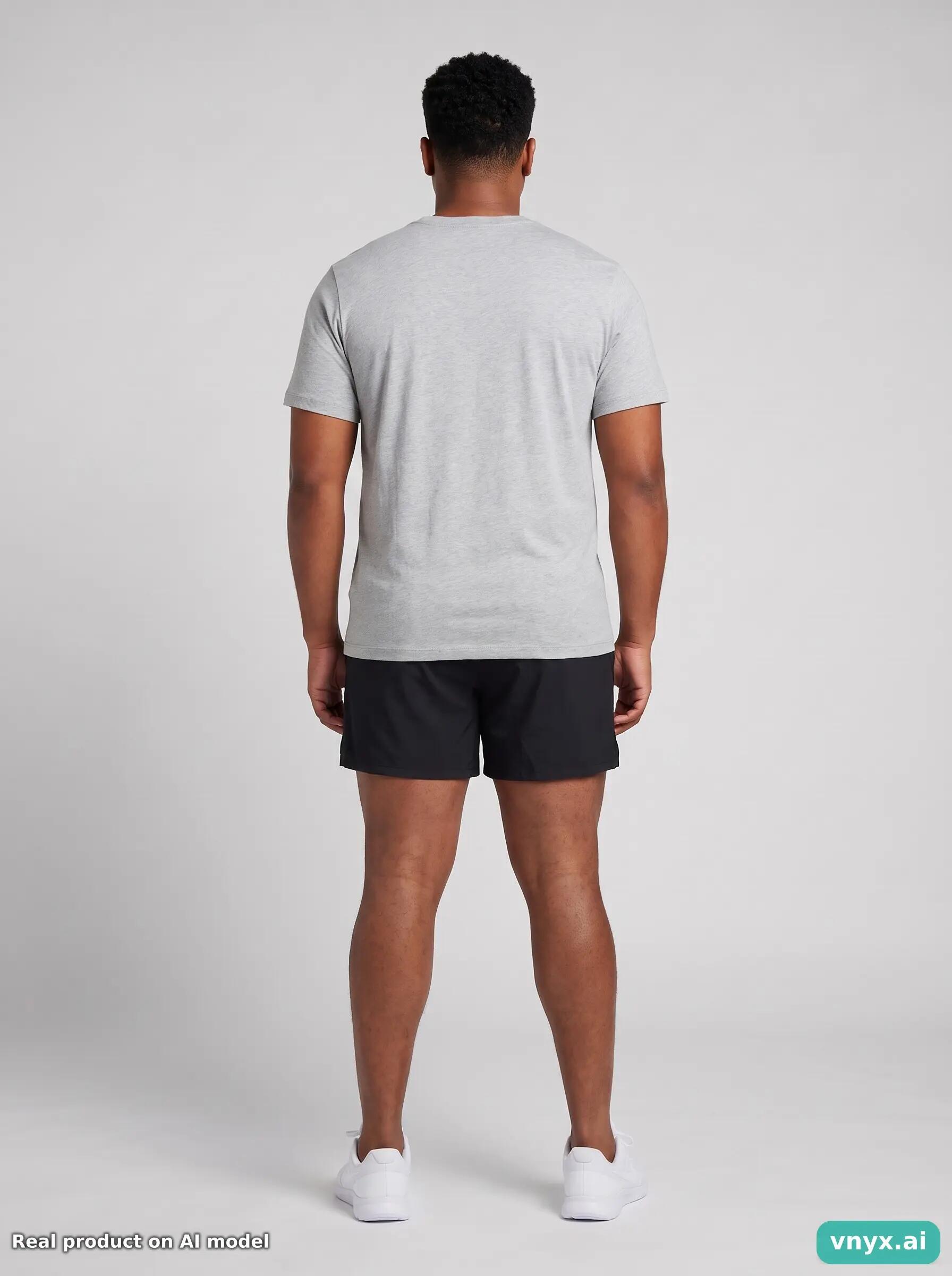 Second Life - Vintage Nike Dark Black Shorts Men L 3/4