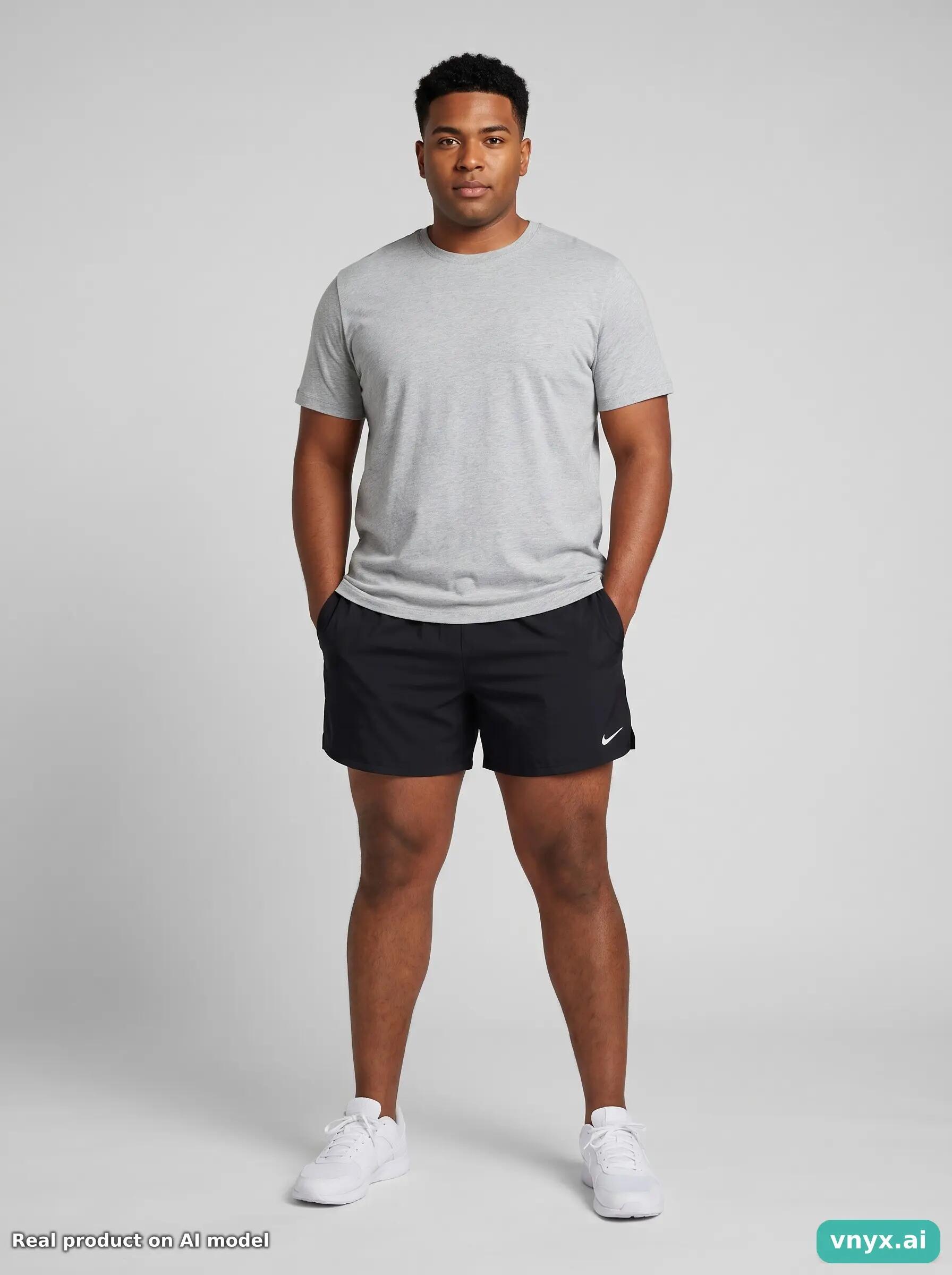 Second Life - Vintage Nike Dark Black Shorts Men L 2/4