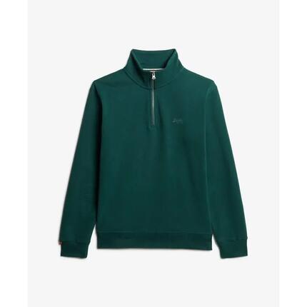 Sweatshirt mit Reißverschlusskragen Superdry Essential Logo Henley