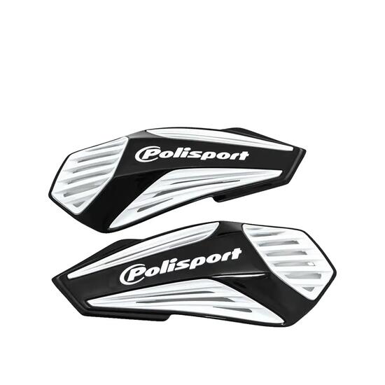 Garde-main Polisport MX Air Noir avec ventilation