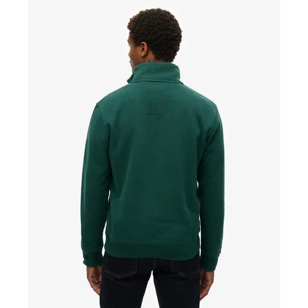 Sweatshirt mit Reißverschlusskragen Superdry Essential Logo Henley 4/6