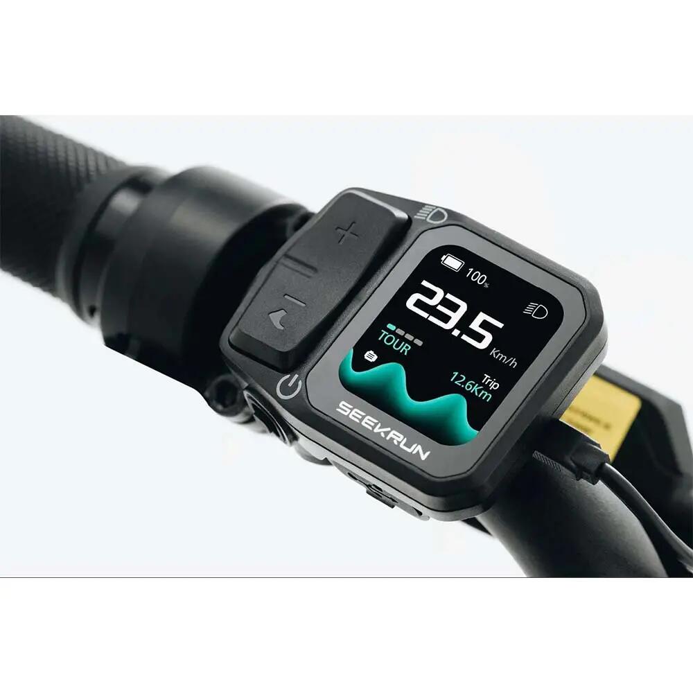 Bici elettrica per adulti Aura, pneumatico 26×4,0", batteria da 52V 15Ah 7/8