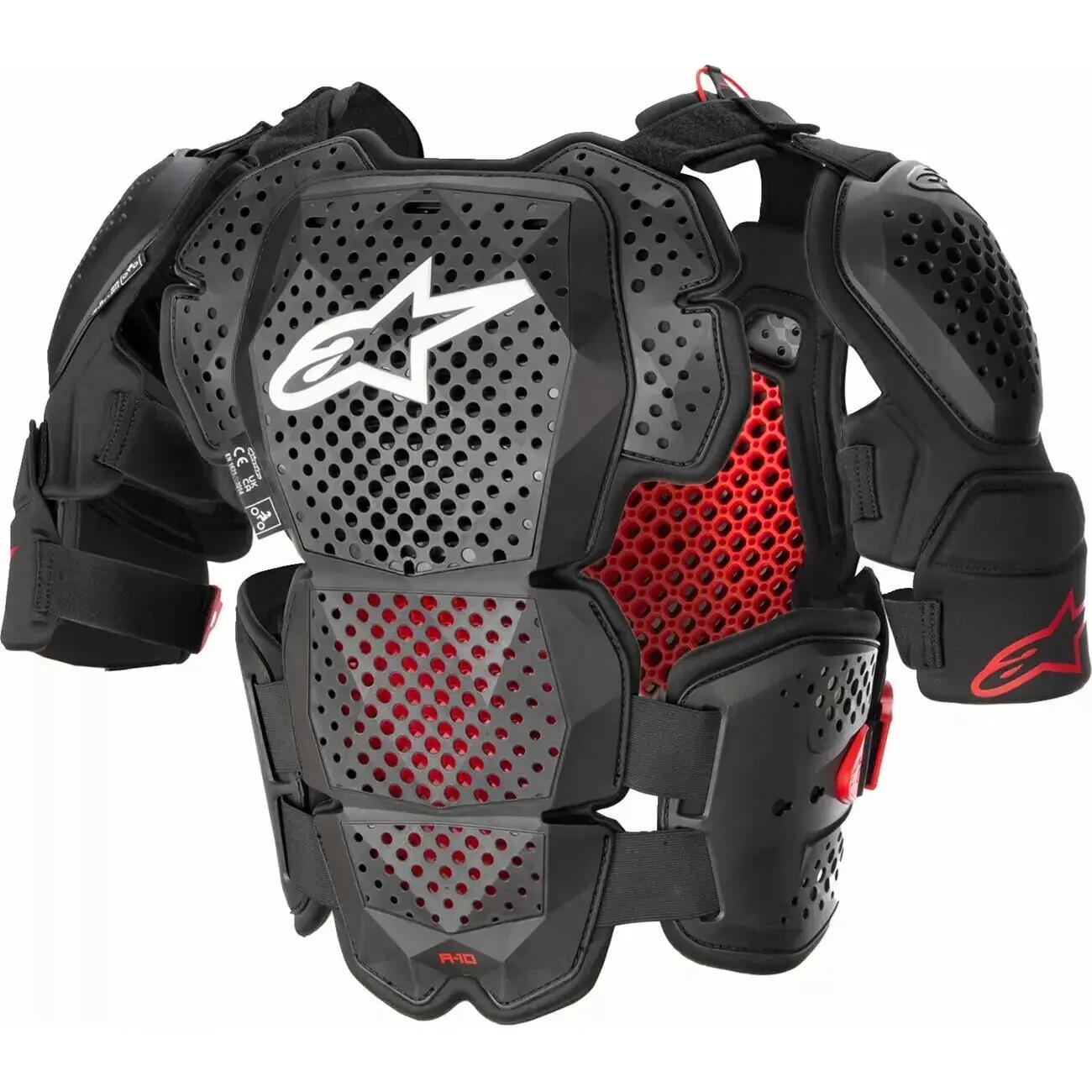 Protectores de pedra para motos Alpinestars A-10 v2 2/2