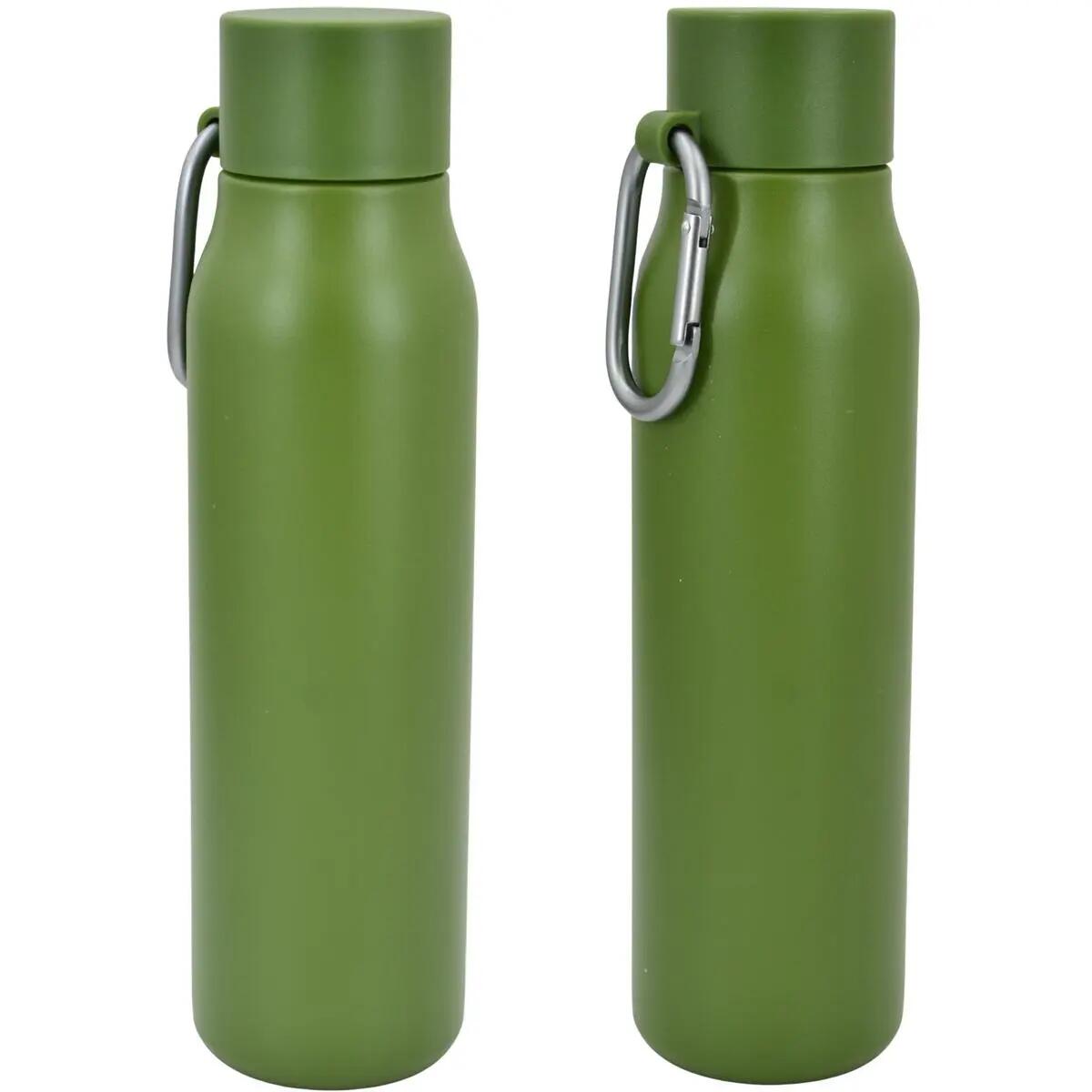 Butelka termiczna termos 550ml z karabińczykiem 2/5