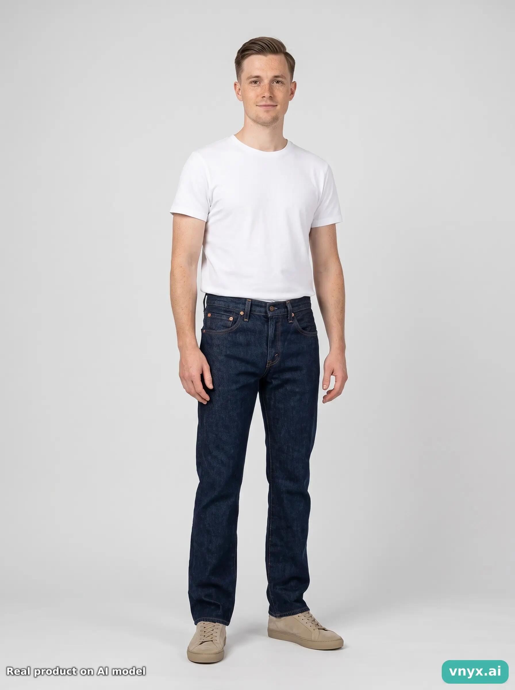 Second Life - Vintage LEVI STRAUSS & CO. Dark Blue Jeans Men 29 36 3/6