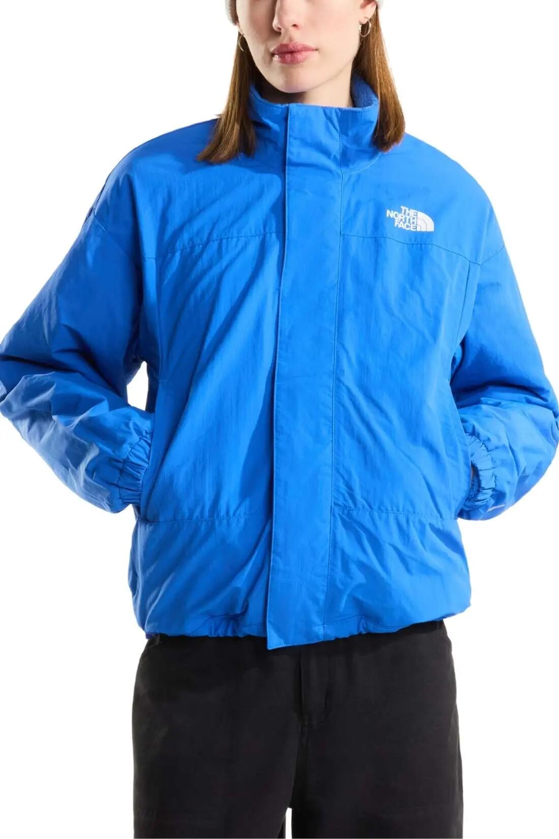 Damesjas - omkeerbaar, winddicht - Yumiori - elektrisch blauw 2/6