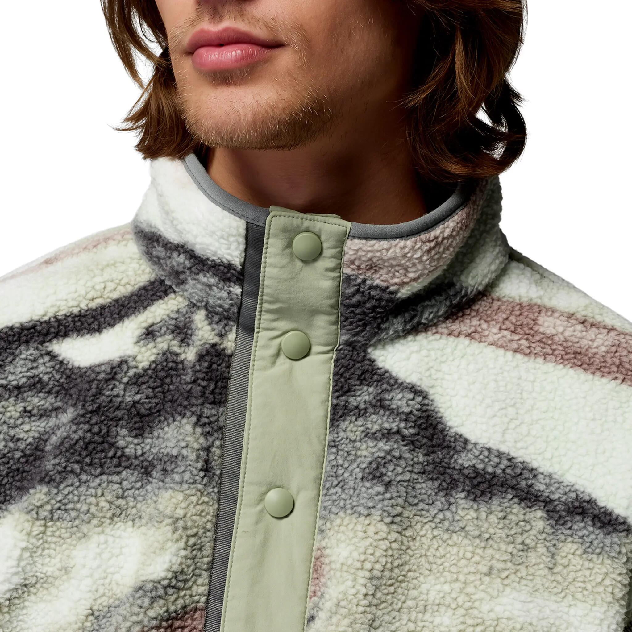 Fleecepullover wärmend Herren - Helvetia™ II Printed Half Snap Fleece 5/5