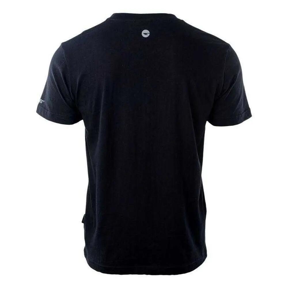 Maglietta Semplice Cotone Uomo Hi-Tec Nero 2/4