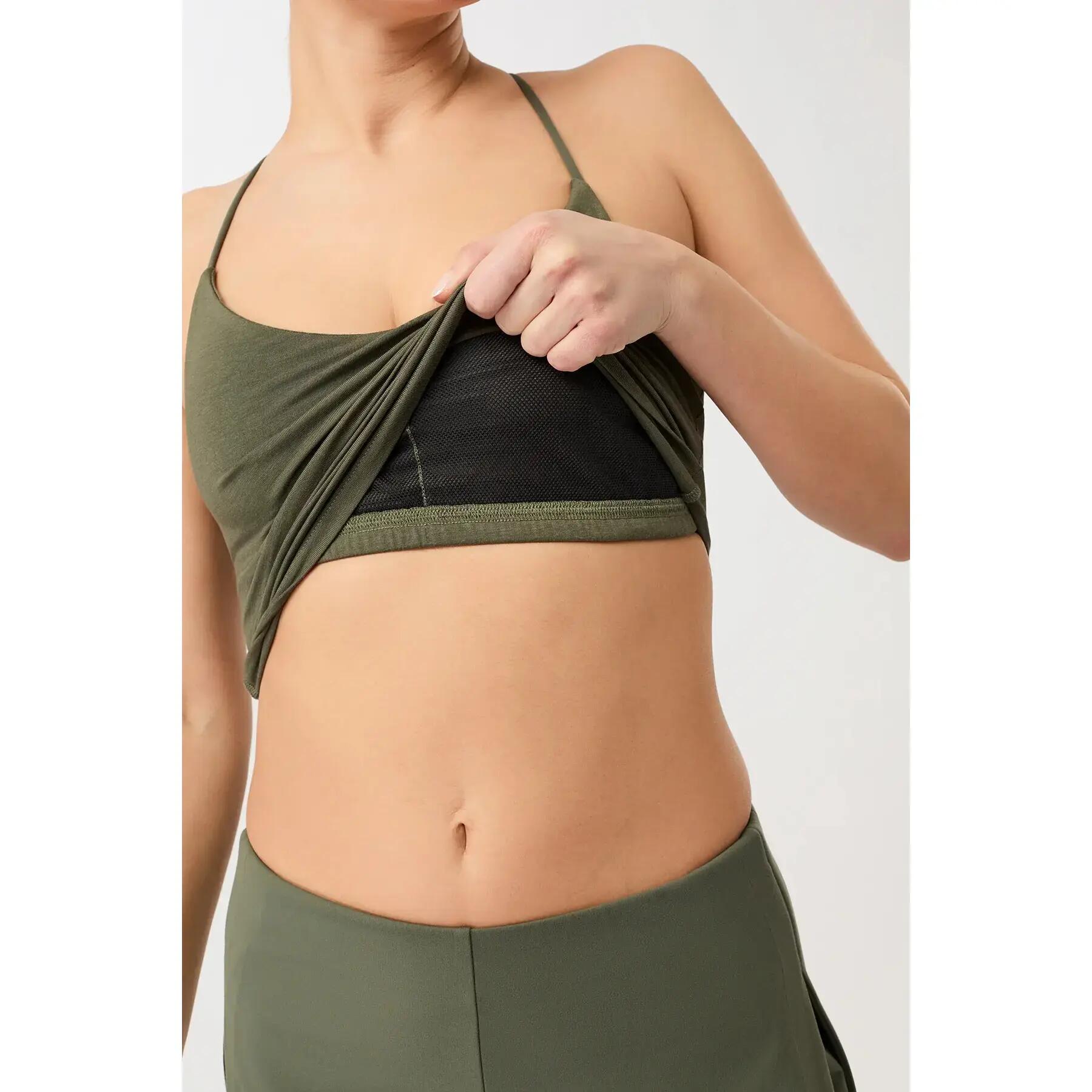 Camiseta de tirantes para mujer Mandala Cropped TENCEL™ 4/4