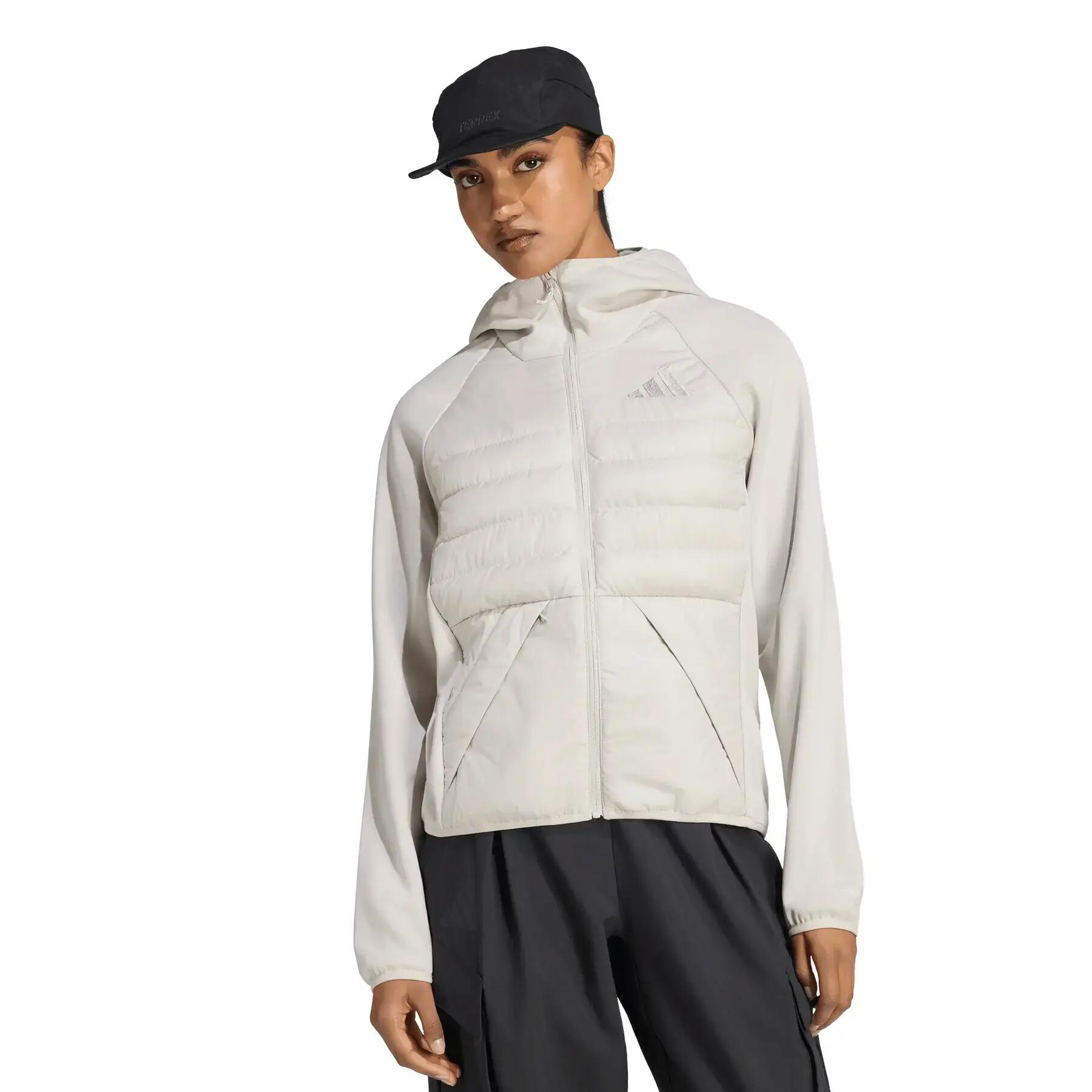 Chaqueta de senderismo híbrida con capucha mujer adidas Terrex Multi Clima365 2/6