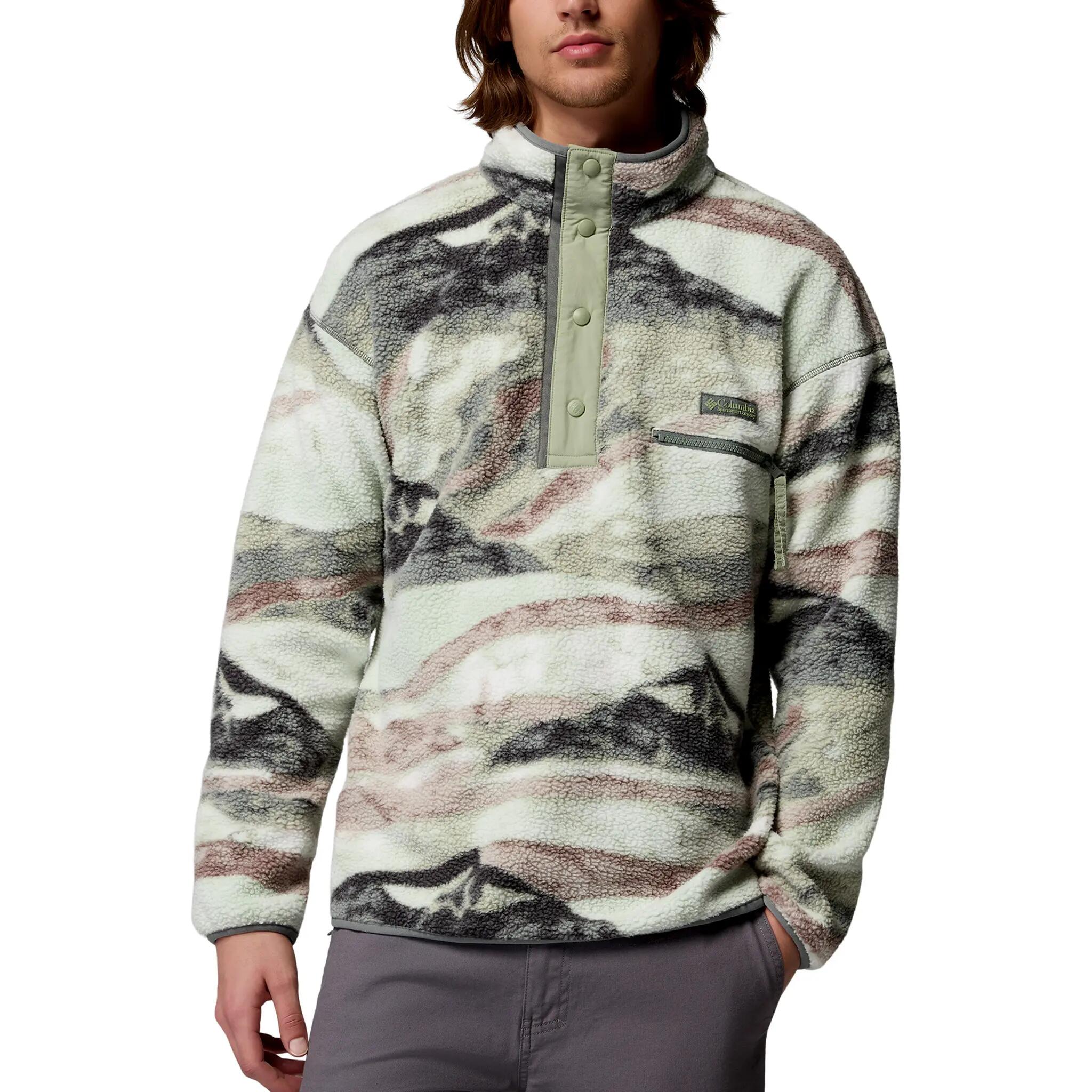 Fleecepullover wärmend Herren - Helvetia™ II Printed Half Snap Fleece 2/5