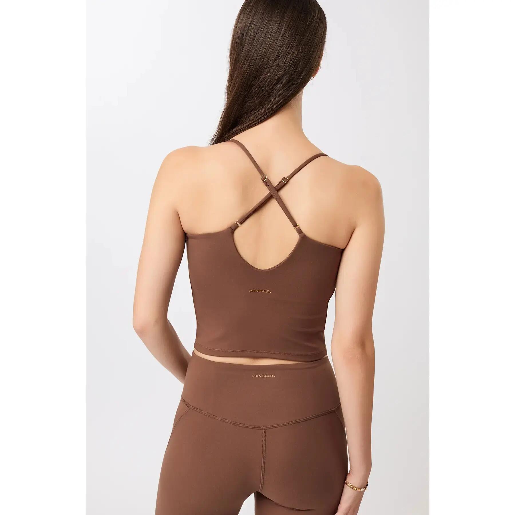 Damestanktop Mandala Cropped Pilates 2/5