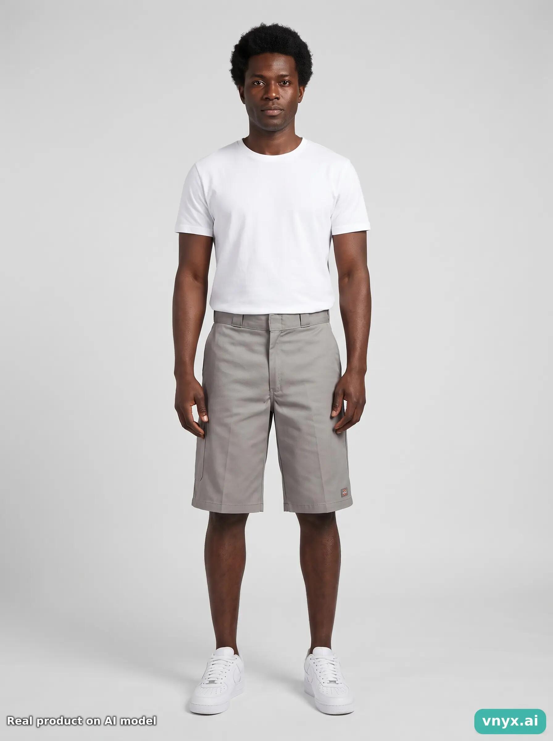 Second Life - Vintage Dickies Grey Shorts Men W33 6/6
