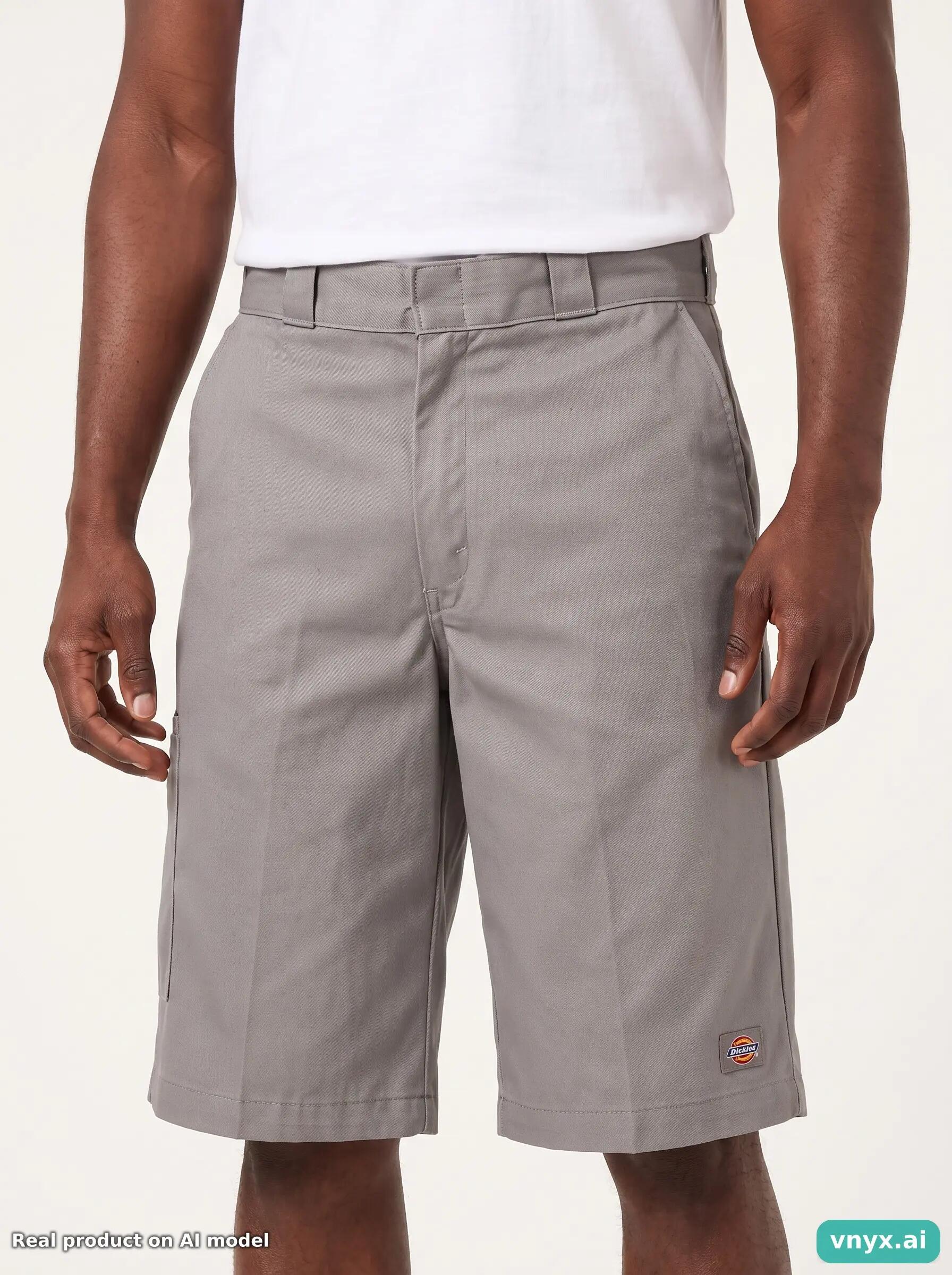 Second Life - Vintage Dickies Grey Shorts Men W33 5/6