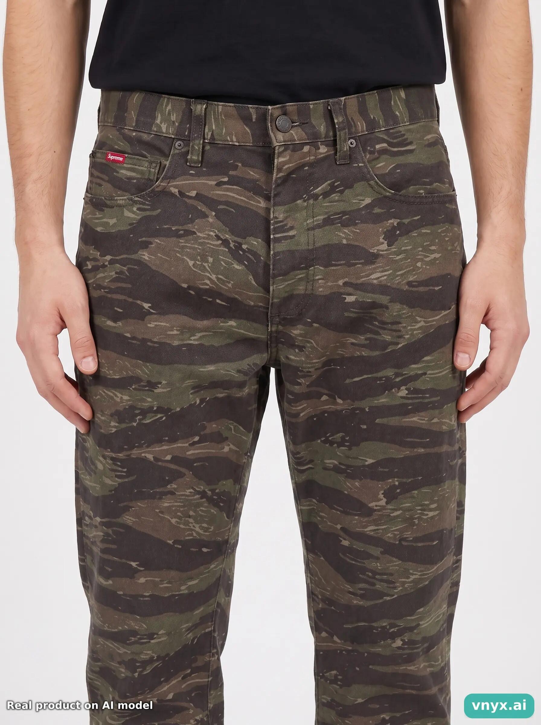 Second Life - Vintage Supreme Camouflage Jeans Men 30 5/6