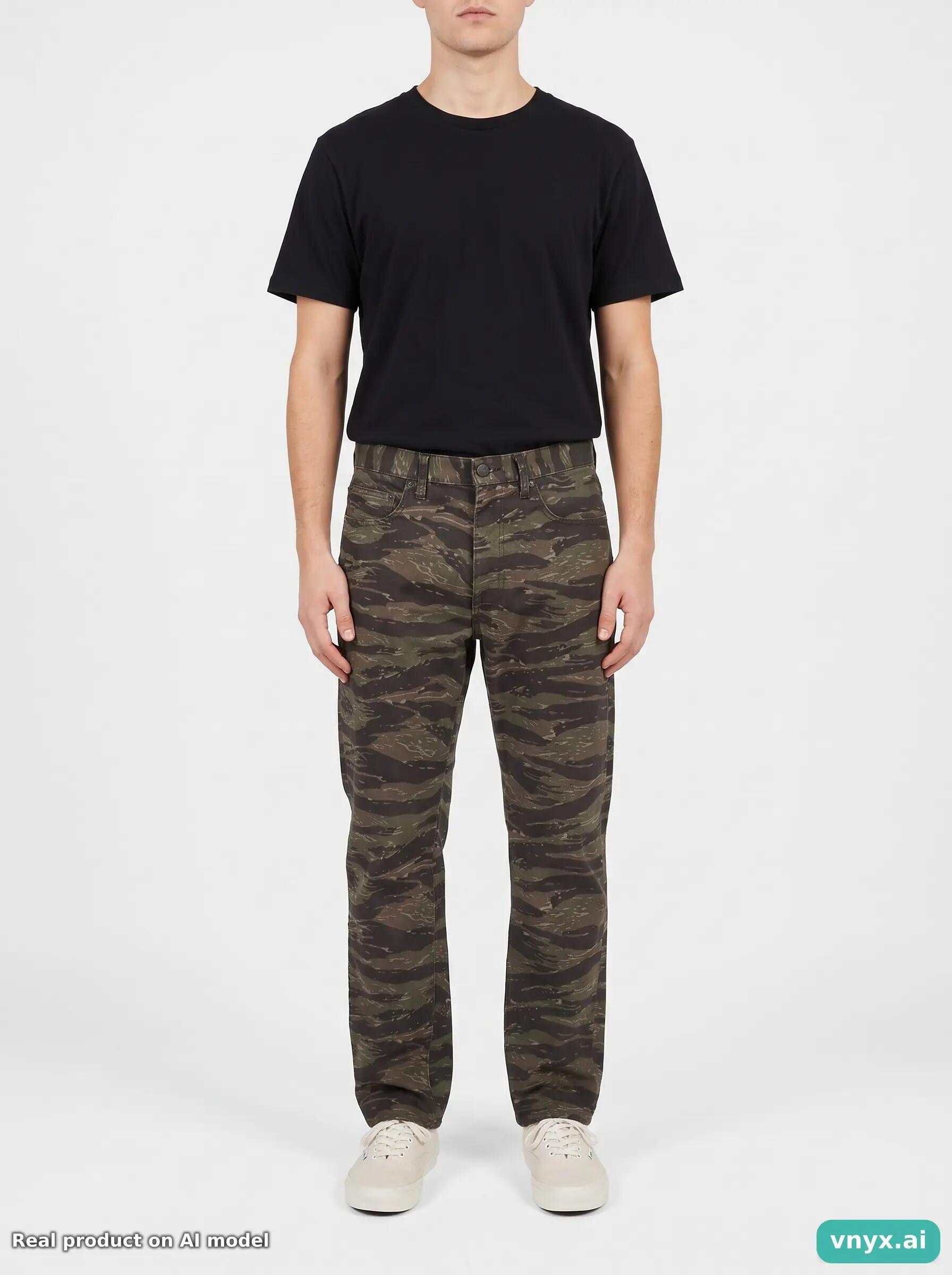 Second Life - Vintage Supreme Camouflage Jeans Men 30 3/6