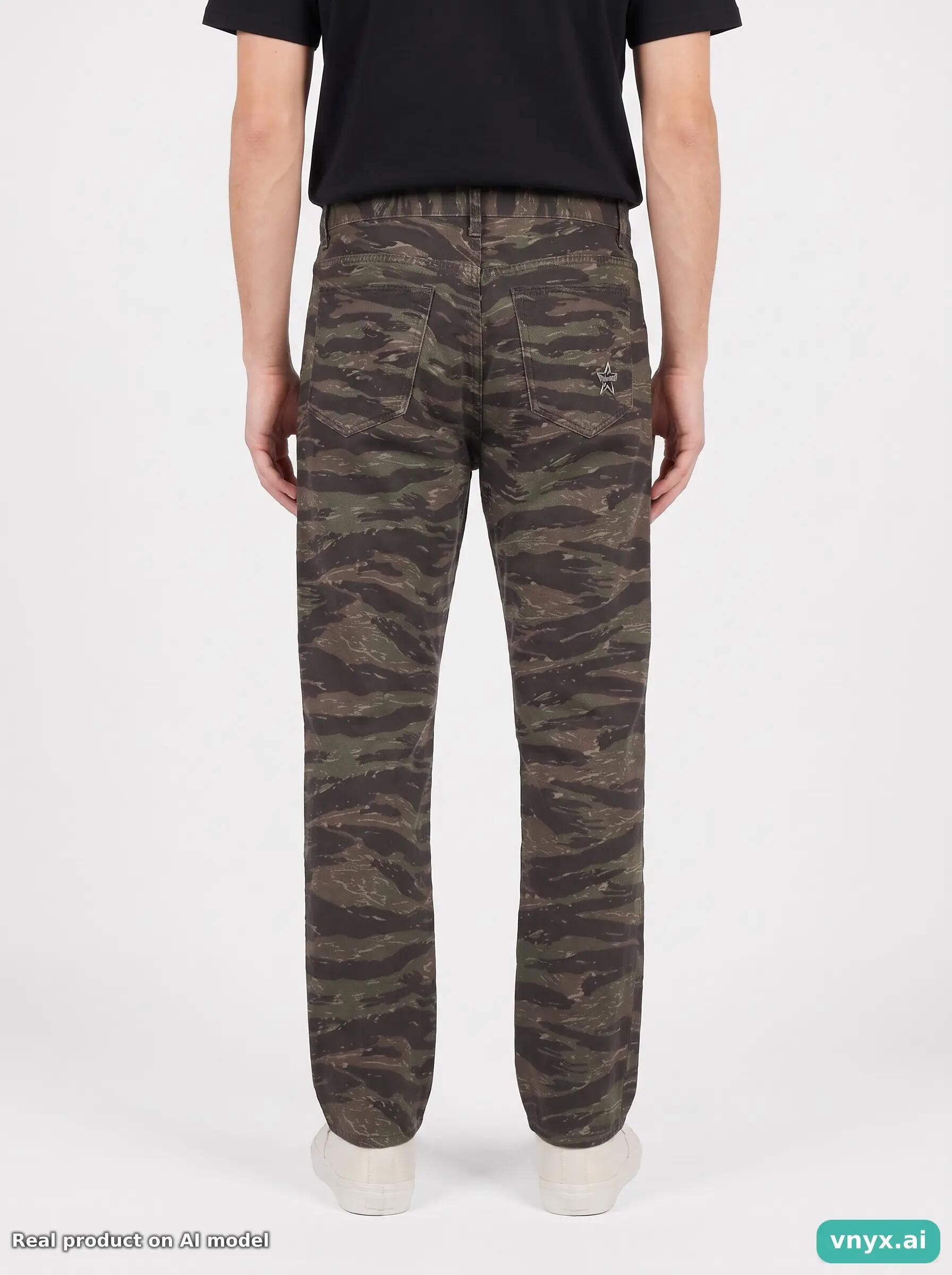 Second Life - Vintage Supreme Camouflage Jeans Men 30 2/6