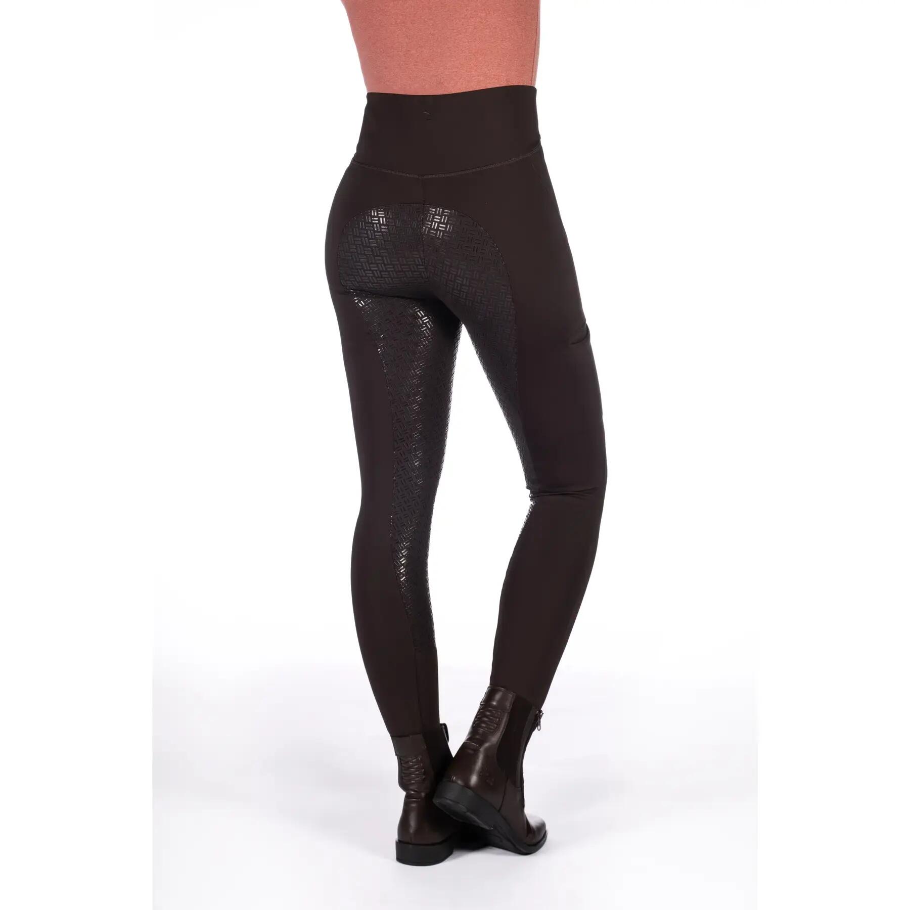 Damskie legginsy jeździeckie z pełną przyczepnością HKM Rio 5/5