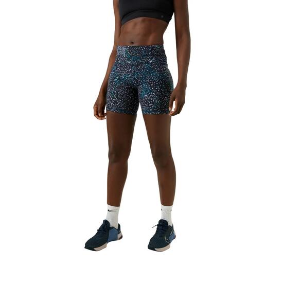 Cuissard De Cyclisme Motif/style Fleurs De Prairie POWER Femme (Bleu)